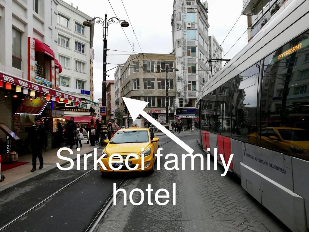 Sirkeci Grand Family Hotel & Spa Istanbul Exterior foto