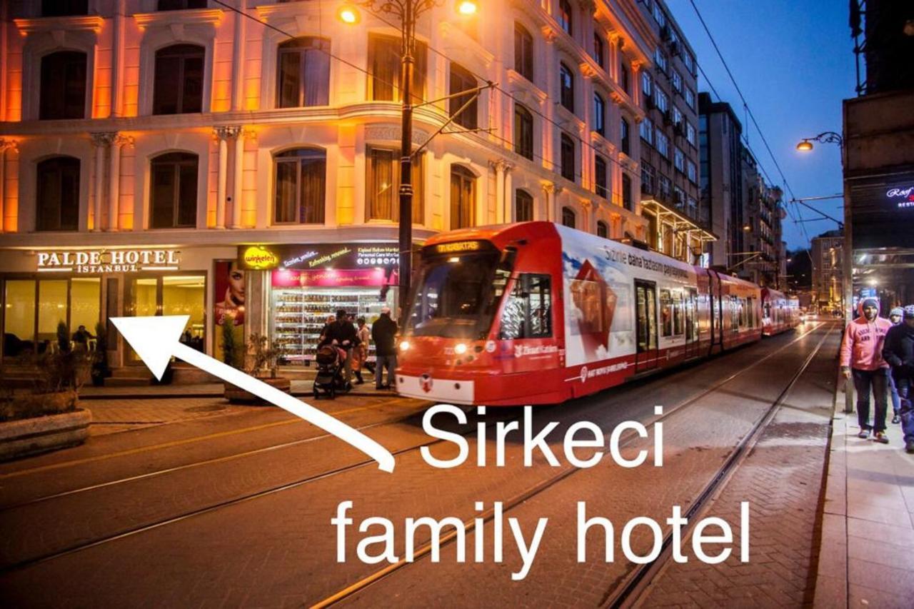 Sirkeci Grand Family Hotel & Spa Istanbul Exterior foto